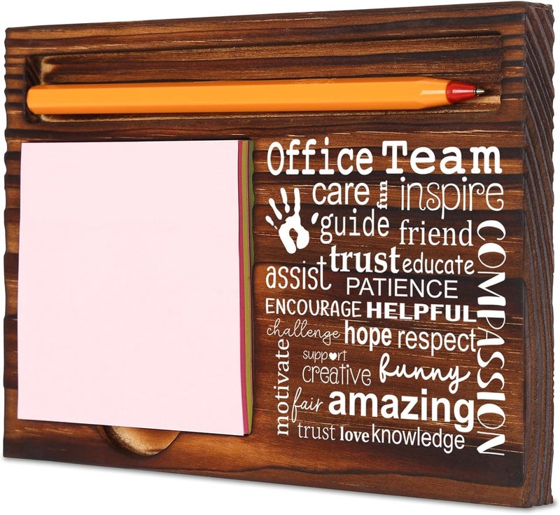 TRCENDE White Elephant Gifts Team, Gifts for Employees, Employee Appreciation Gifts Bulk Office Team,Thanksgiving Birthday Christmas Graduation Gifts for Team, Retro Self-Stick Note Pad Holders XB478 - Image 1